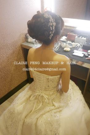 高髻-花苞髮型1