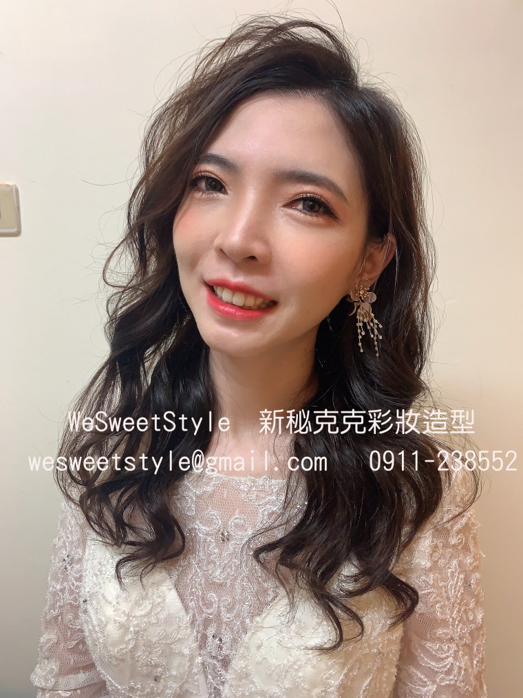 新娘白紗---妝髮造型